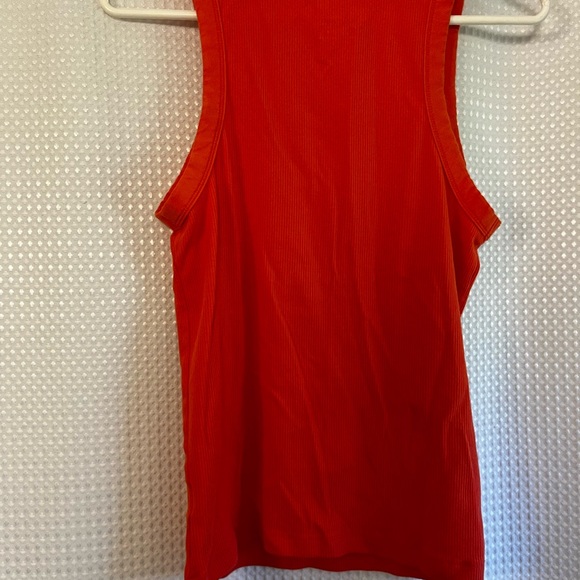 Gap Pink Ribbed Tank - Picture 2 of 3